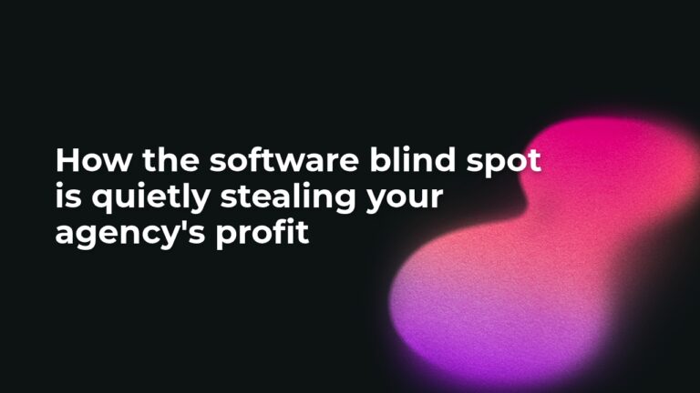 Eliminating the agency software blind sp